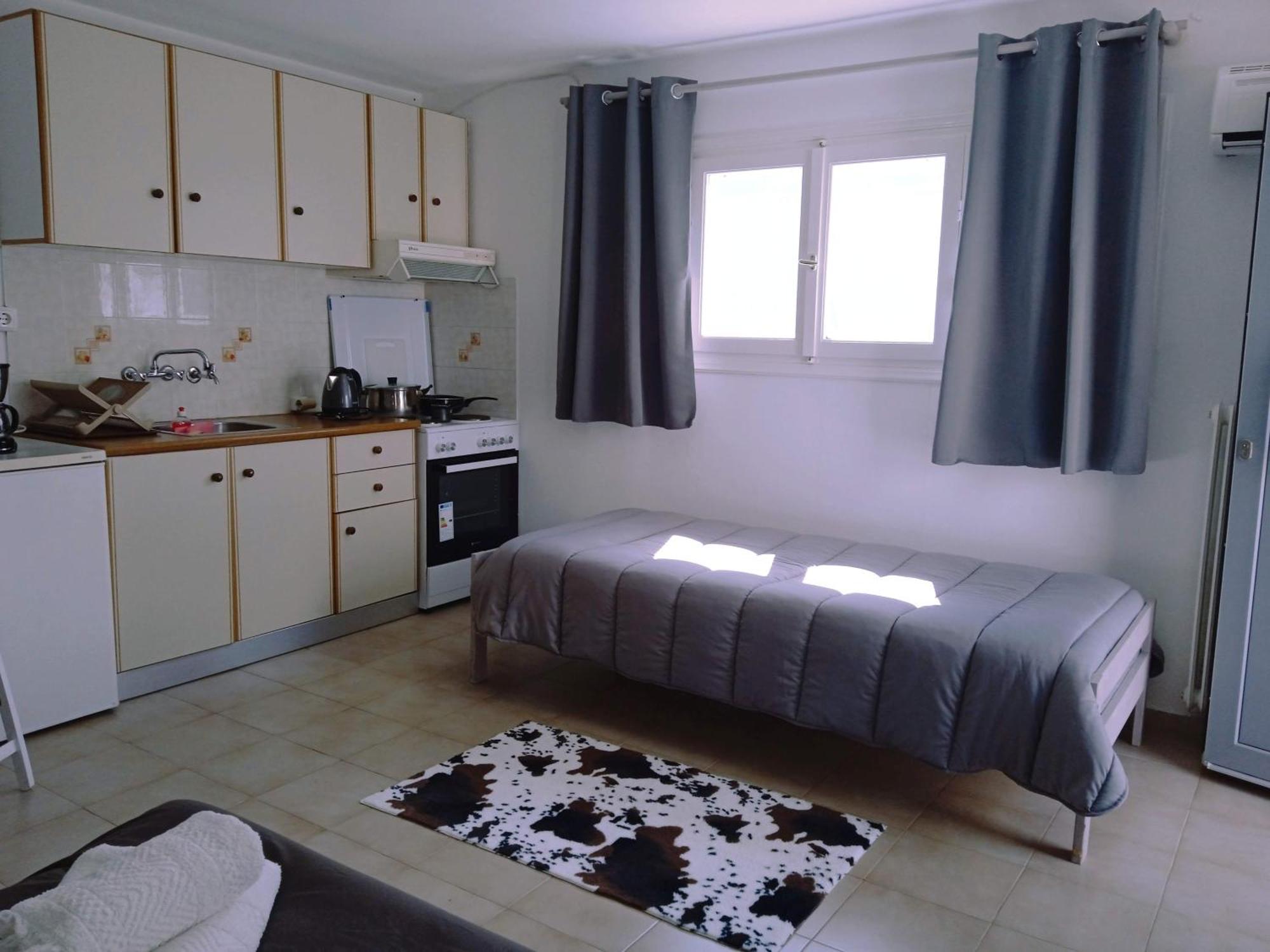 Andros Lighthouse Apartments Mesaria  Dış mekan fotoğraf