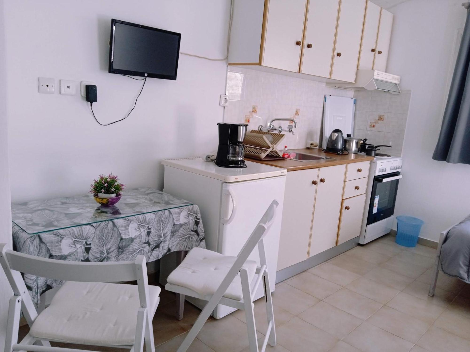Andros Lighthouse Apartments Mesaria  Dış mekan fotoğraf